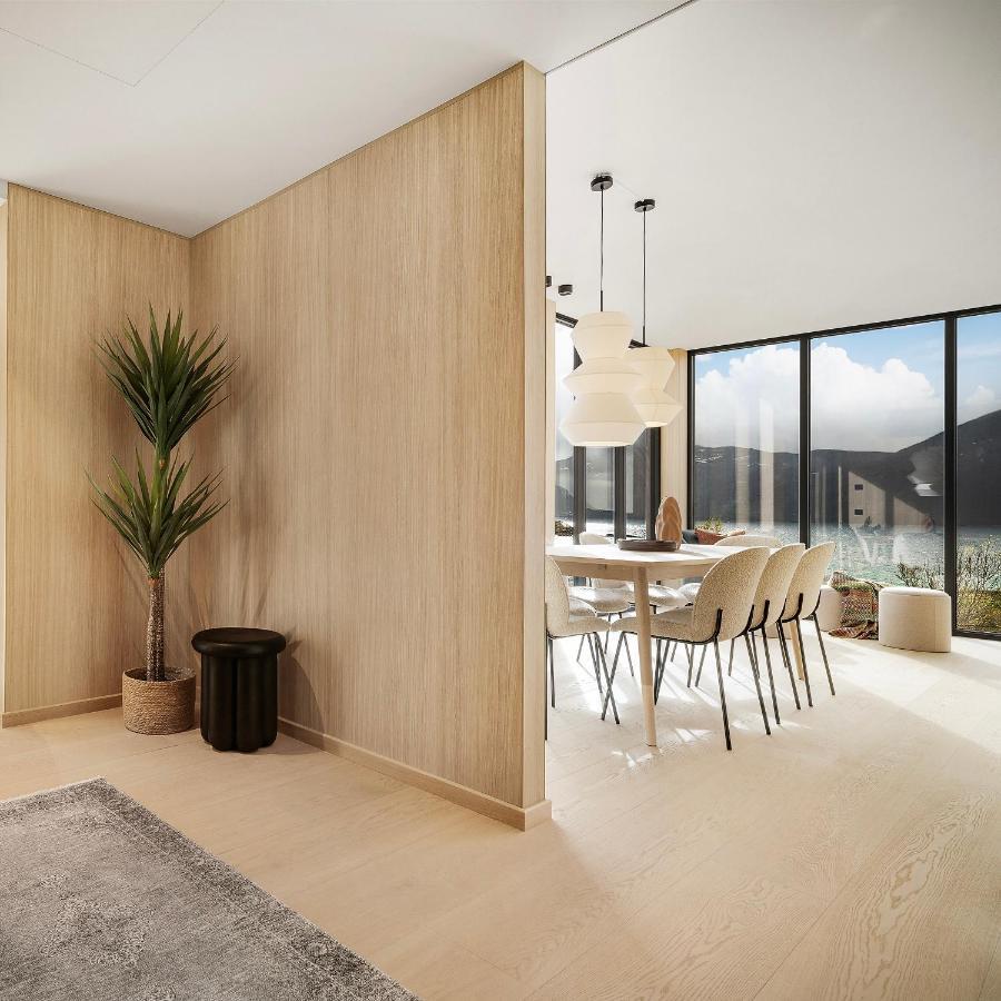 New! Luxury Cabin In Beautiful Lofoten Kleppstad 외부 사진